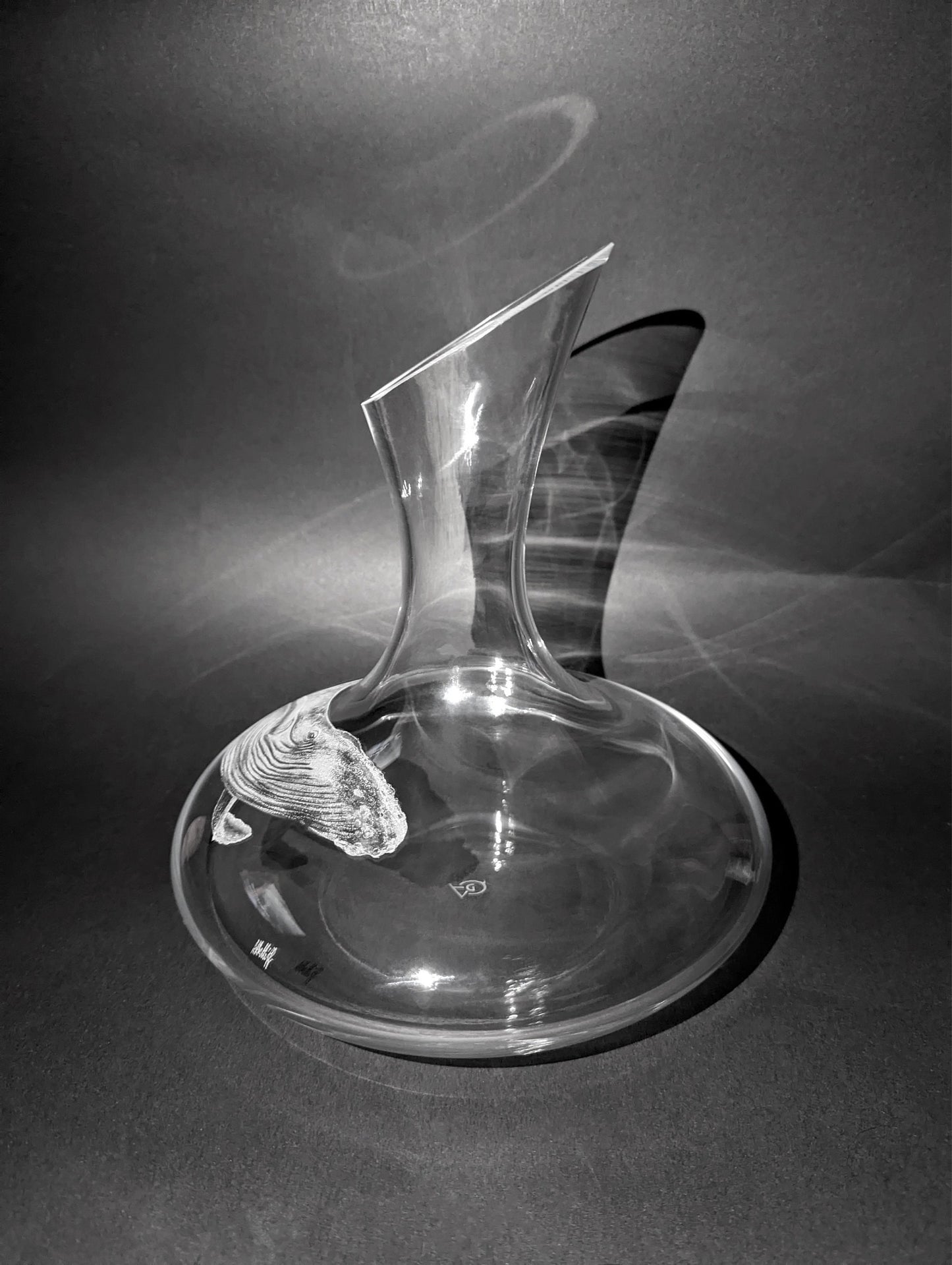 Hand Engraved Whale Decanter - Blue Whale Gift