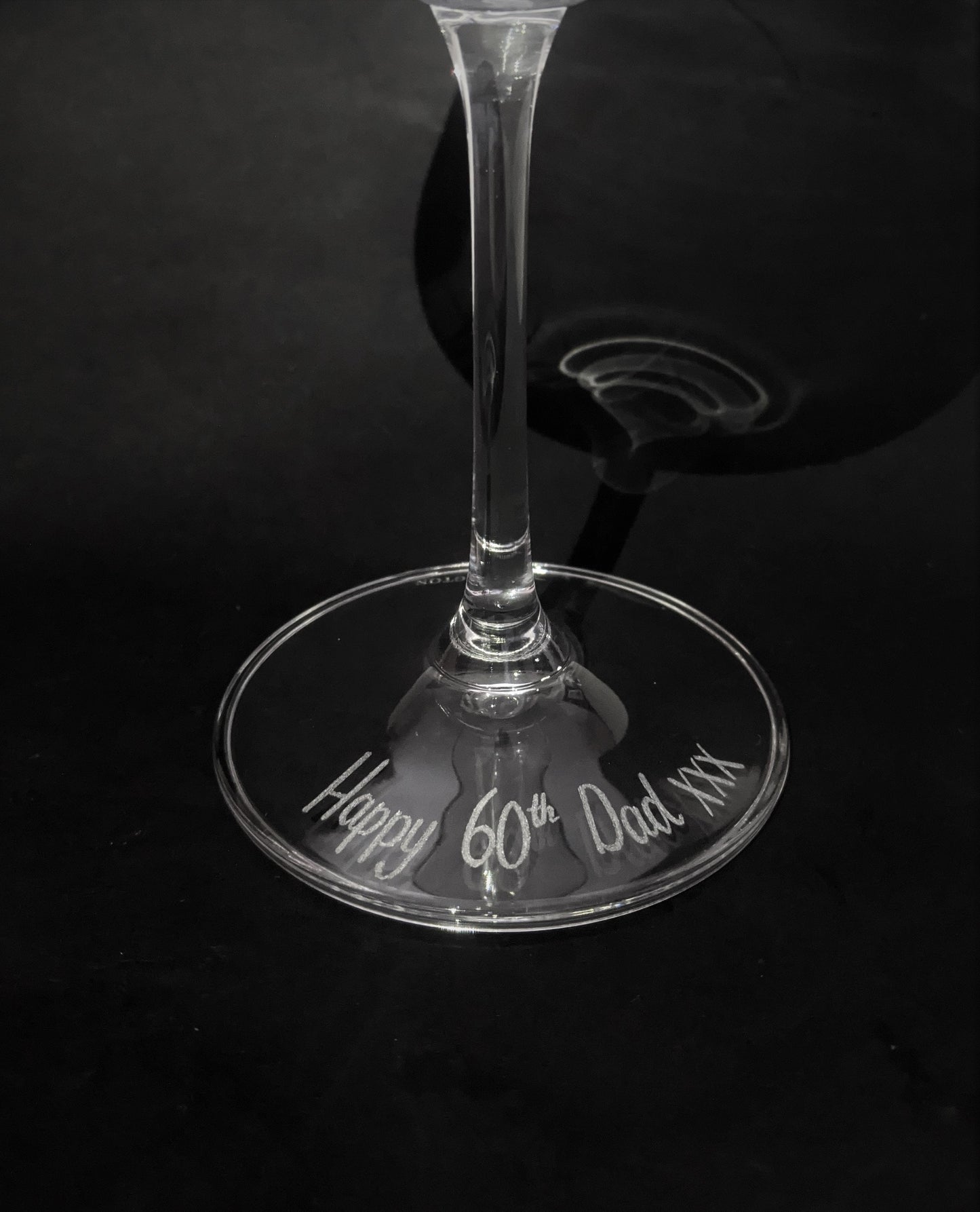 Custom Sailing Yacht Wine Glass - Your Boat Hand Engraved Gift
