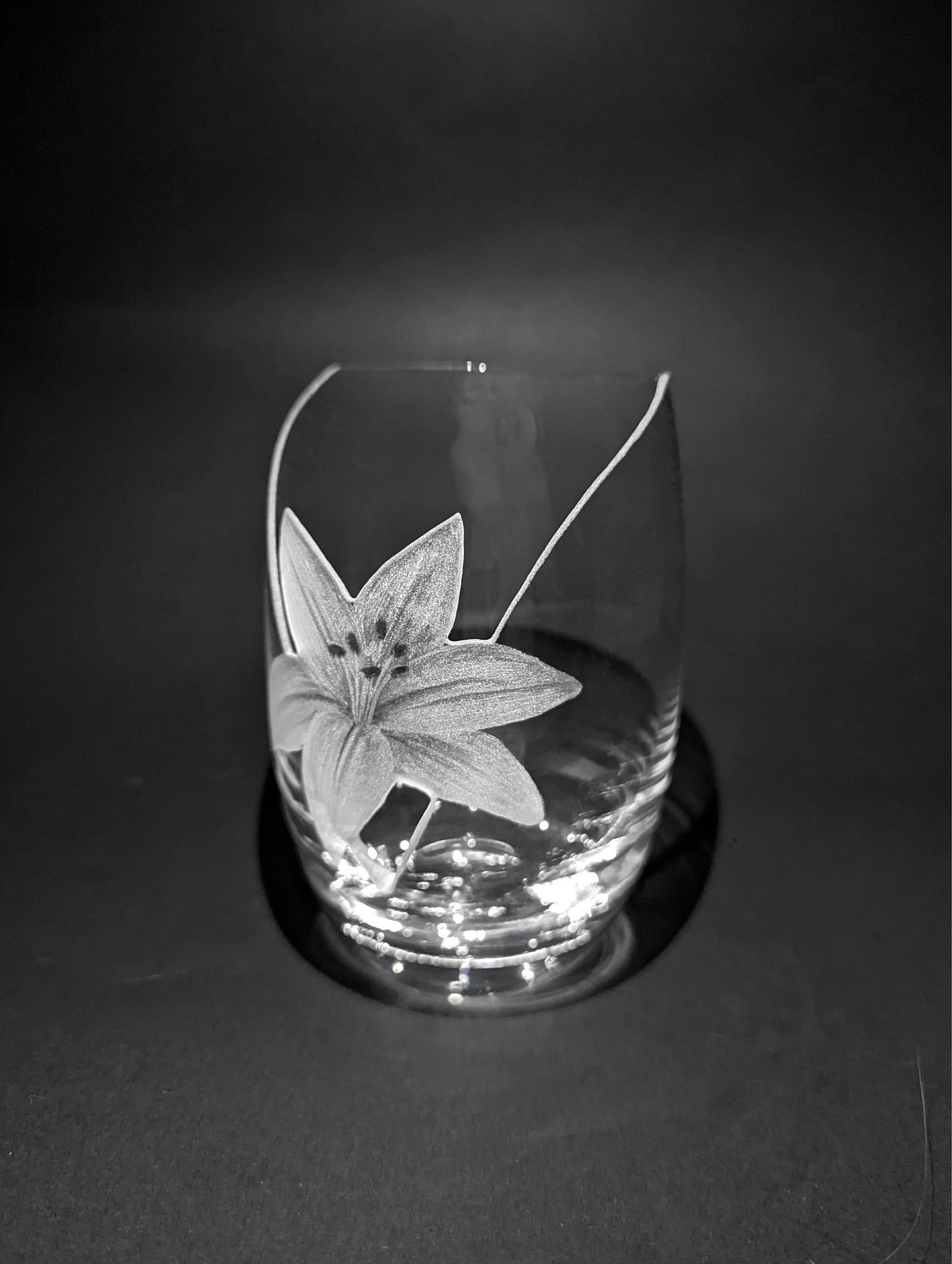 Cut Out Lily Vase - Small Decorative Lily Vase