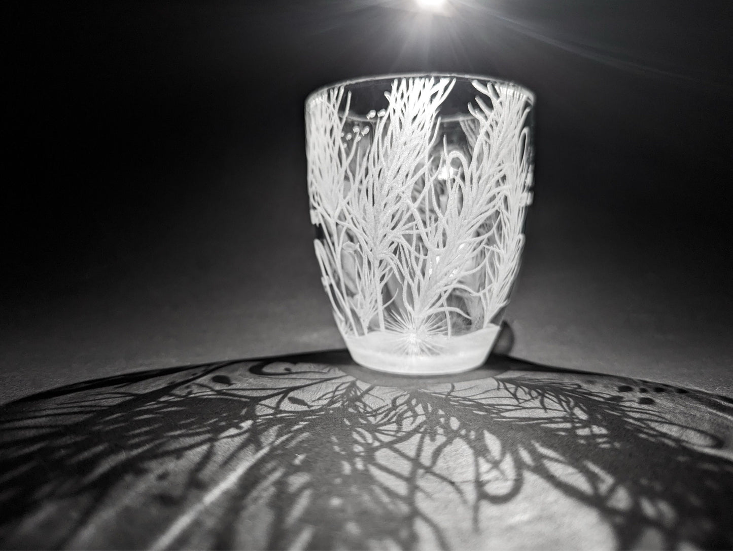 Hand Engraved Kelp Mug - Ocean Glass Gift