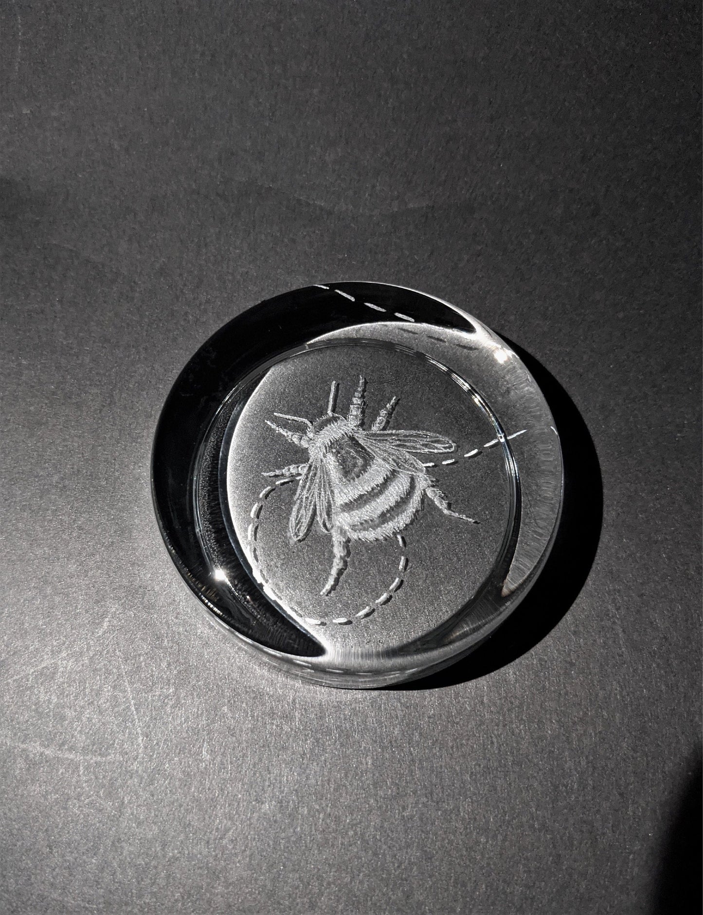 Engraved Bee Paperweight  -  Bumble Bee Gifts