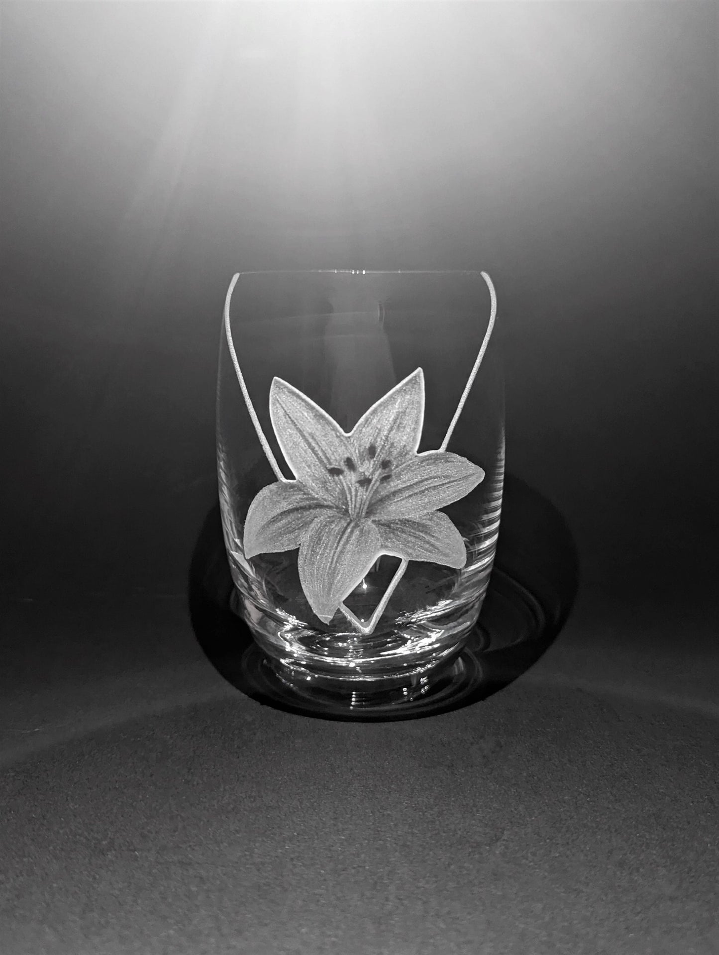 Cut Out Lily Vase - Small Decorative Lily Vase