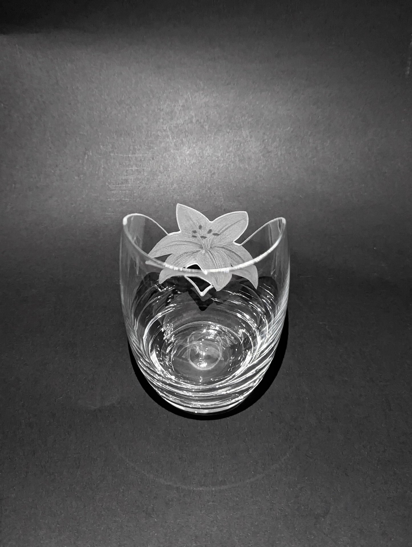 Cut Out Lily Vase - Small Decorative Lily Vase