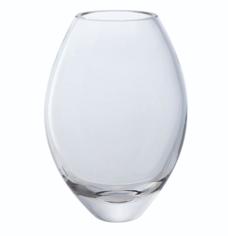 Custom Hand Engraved Dartington Crystal Vase