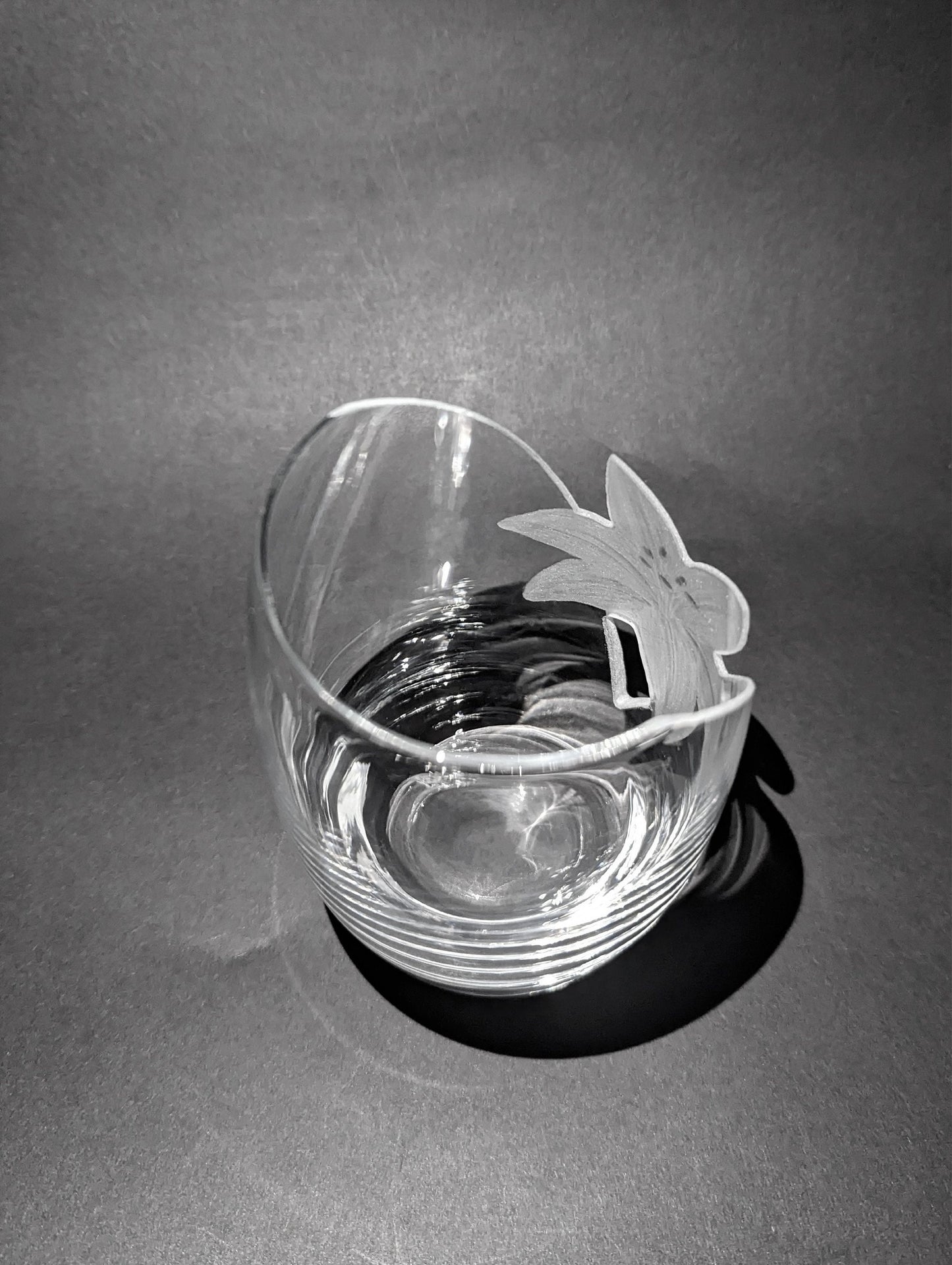 Cut Out Lily Vase - Small Decorative Lily Vase