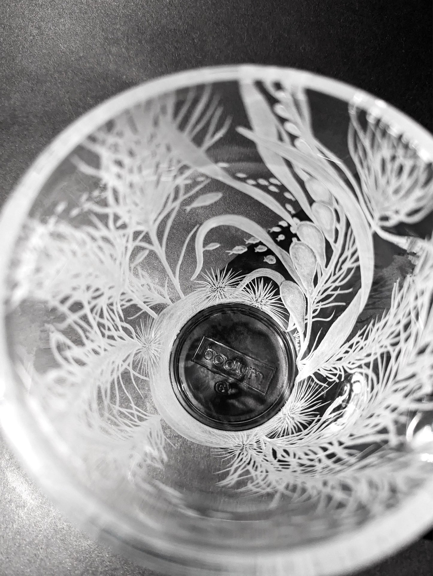 Hand Engraved Kelp Mug - Ocean Glass Gift