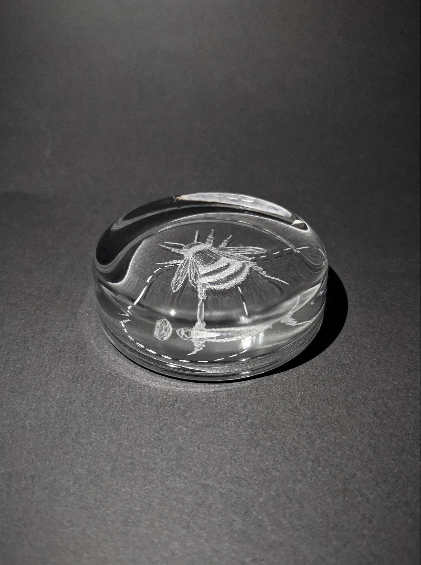 Engraved Bee Paperweight  -  Bumble Bee Gifts